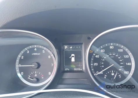 2017 Hyundai Santa Fe Sport 2.4L из США, поврежденный, VIN 5NMZTDLB9HH046568